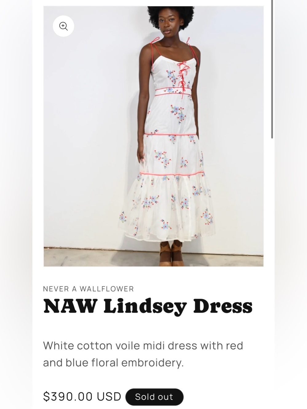 NAW Lindsey Dress - Brand New!